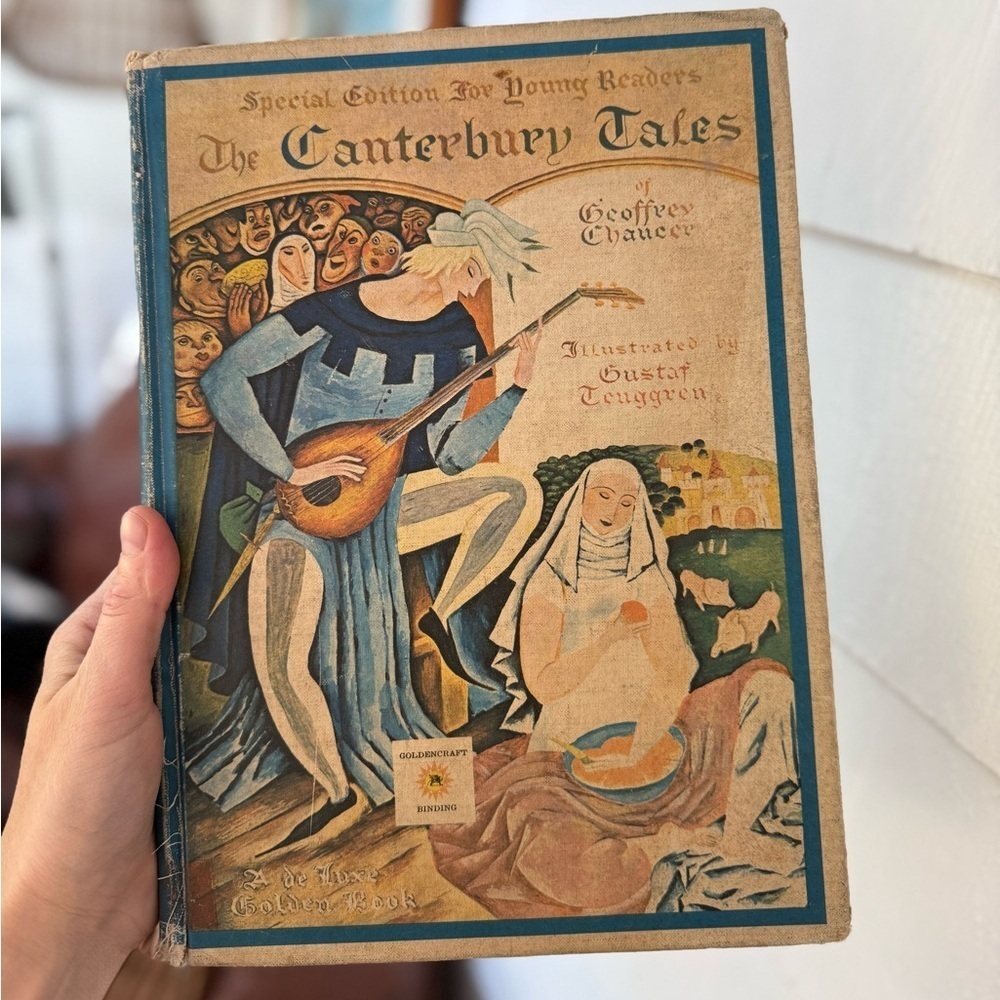 Vintage The Canterbury Tales Special Edition Book